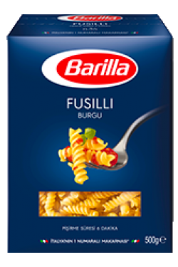 BARİLLA FUSİLLİ BURGU MAKARNA (500gr.x9Ad.)