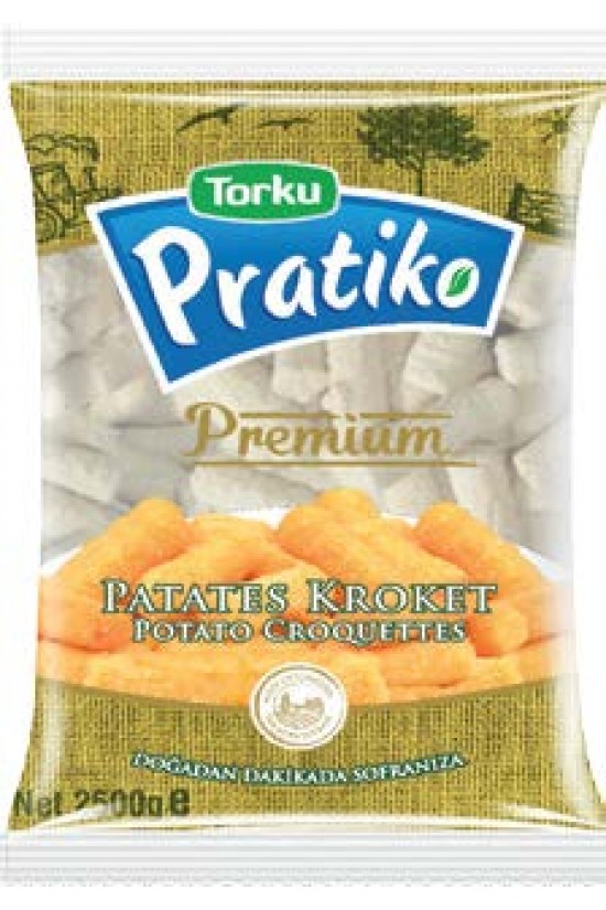 PRATİKO PREMİUM SİLİNDİR KROKET (2,5Kg.x5)