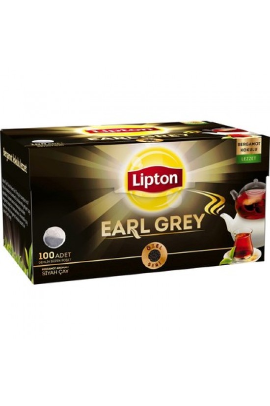 LİPTON EARL GREY DEMLİK POŞET (100Ad.x16)