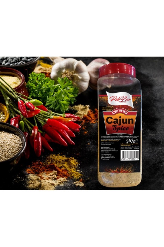 PEKLEZ CAJUN BAHARATI 567 Gr. (Koli: 10 Ad.) PEKLEZ CAJUN BAHARATI 567 Gr. (Koli: 10 Ad.)