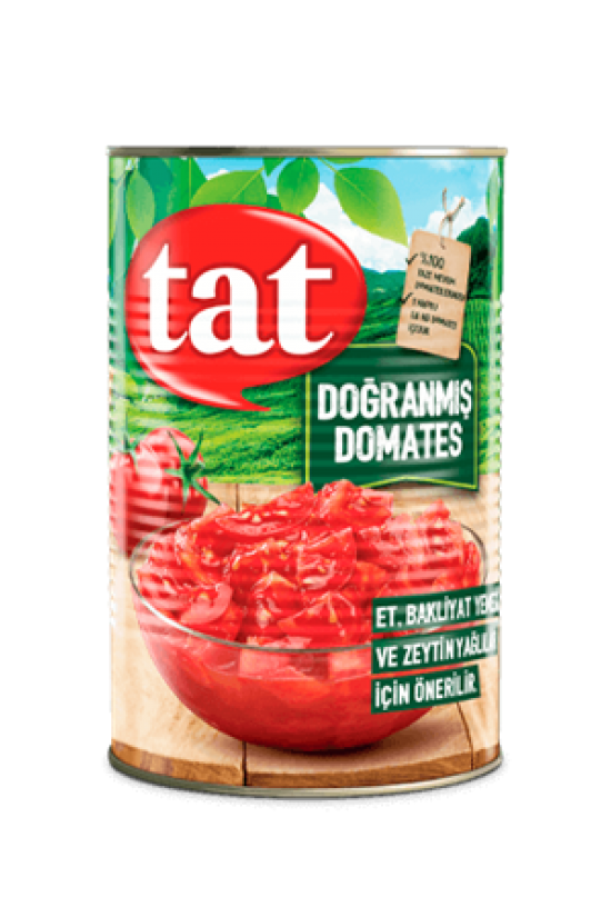 TAT DOĞRANMIŞ DOMATES KONSERVESİ (5/1x6)