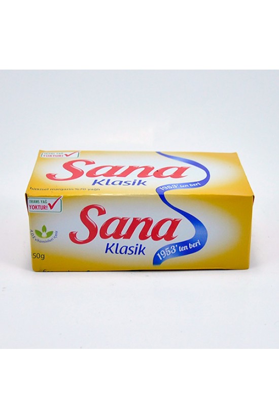 SANA 250gr. KLASİK MARGARİN ( Koli:48 Ad.)